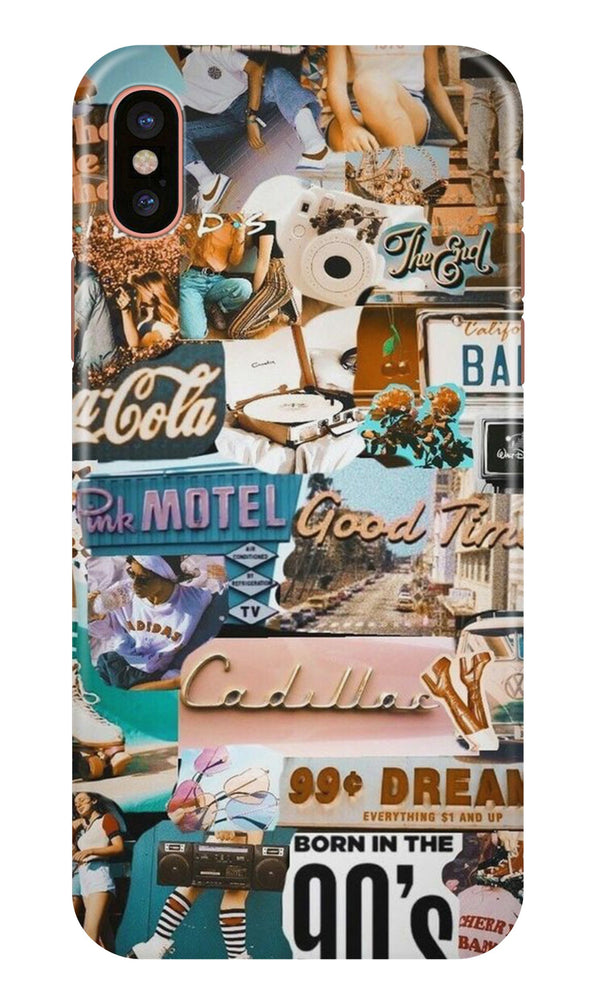 Vintage Design Case for iPhone Xs (Design No. 284)