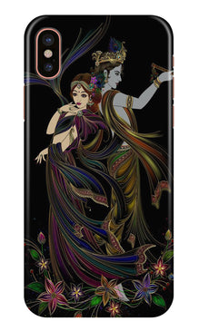 Radha Krishna Mobile Back Case for iPhone Xs (Design - 290)