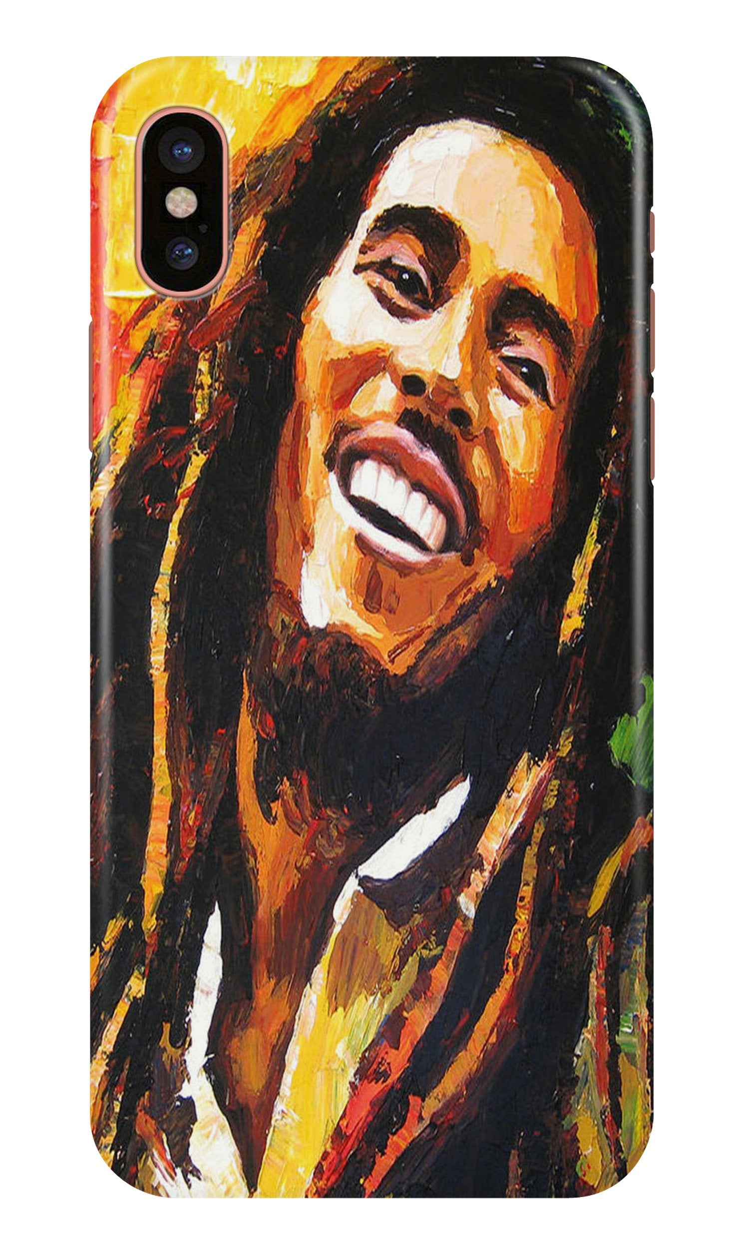 Bob marley Case for iPhone Xs (Design No. 295)