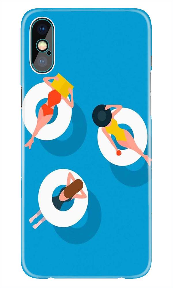 Girlish Mobile Back Case for iPhone Xs  (Design - 306)