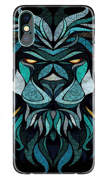 Lion Mobile Back Case for iPhone Xs  (Design - 314)