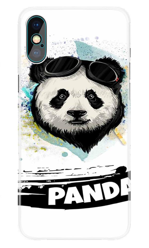 Panda Mobile Back Case for iPhone Xs  (Design - 319)