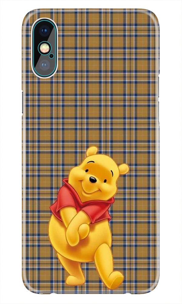 Pooh Mobile Back Case for iPhone Xs  (Design - 321)