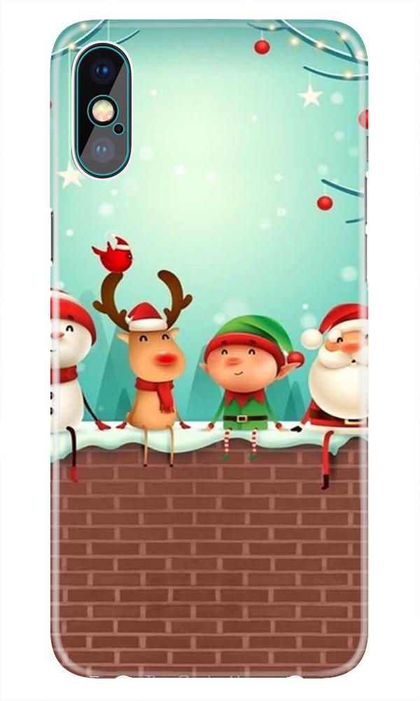 Santa Claus Mobile Back Case for iPhone Xs(Design - 334)