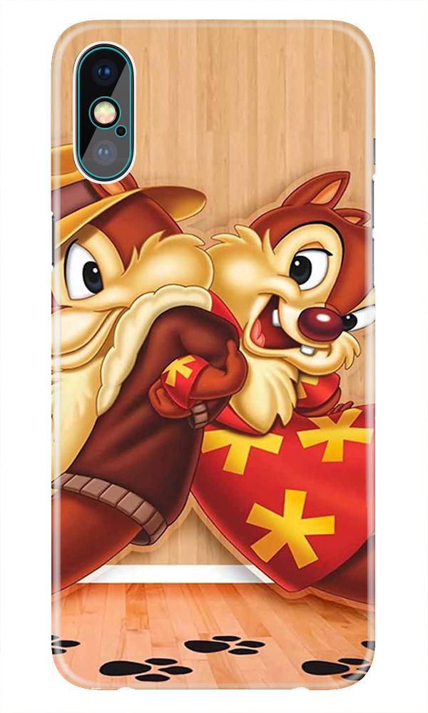 Chip n Dale Mobile Back Case for iPhone Xs  (Design - 335)