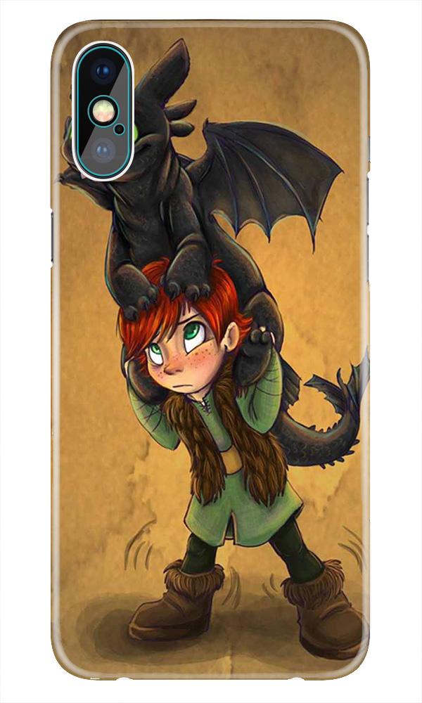 Dragon Mobile Back Case for iPhone Xs(Design - 336)