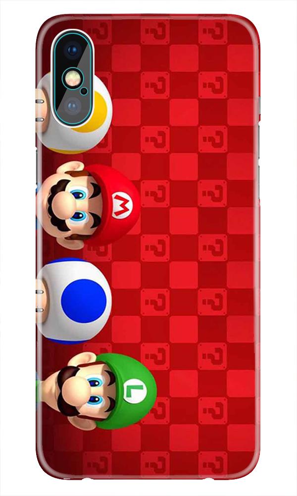 Mario Mobile Back Case for iPhone Xs(Design - 337)