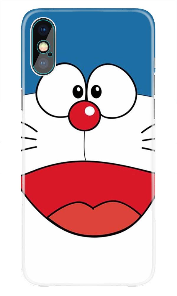 Doremon Mobile Back Case for iPhone Xs  (Design - 340)