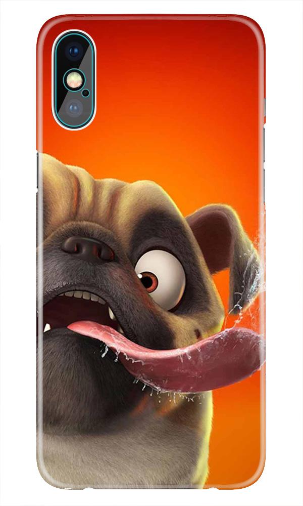 Dog Mobile Back Case for iPhone Xs(Design - 343)