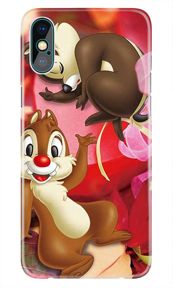 Chip n Dale Mobile Back Case for iPhone Xs  (Design - 349)