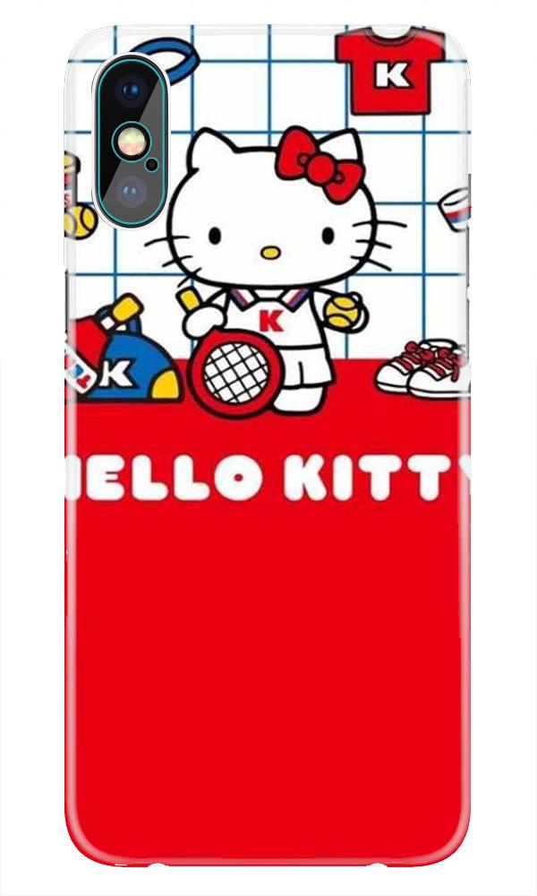 Hello Kitty Mobile Back Case for iPhone Xs(Design - 363)