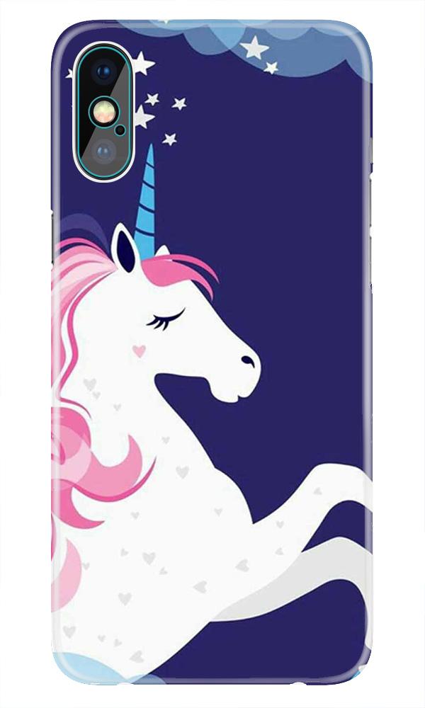 Unicorn Mobile Back Case for iPhone Xs  (Design - 365)