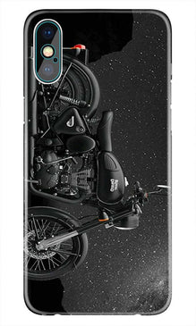 Royal Enfield Mobile Back Case for iPhone Xs  (Design - 381)