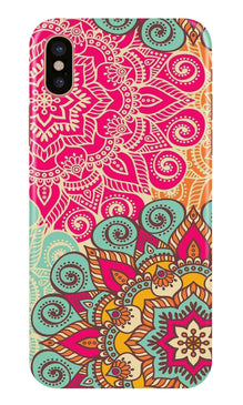 Rangoli art Mobile Back Case for iPhone Xs Max (Design - 6)
