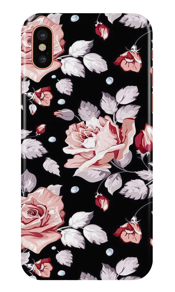 Pink rose Case for iPhone Xs Max
