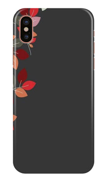 Grey Background Mobile Back Case for iPhone Xs Max (Design - 71)