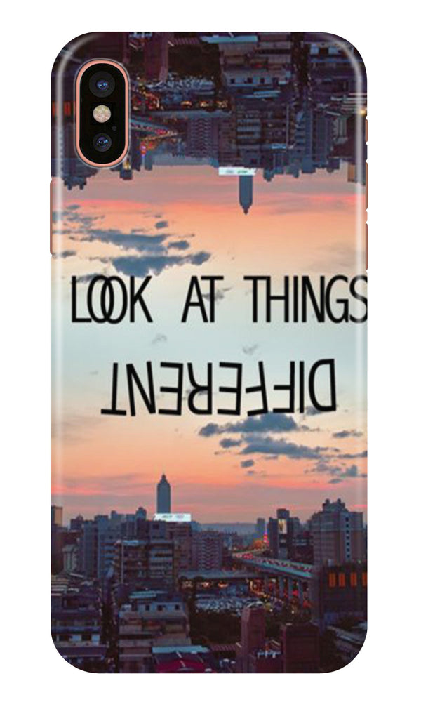 Look at things different Case for iPhone Xs Max