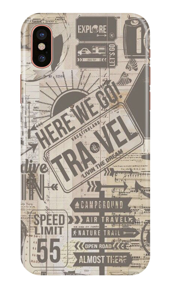 Travel Case for iPhone Xs Max  (Design - 104)