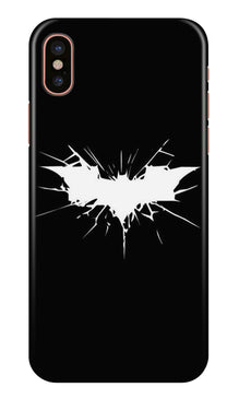 Batman Superhero Mobile Back Case for iPhone Xs Max  (Design - 119)