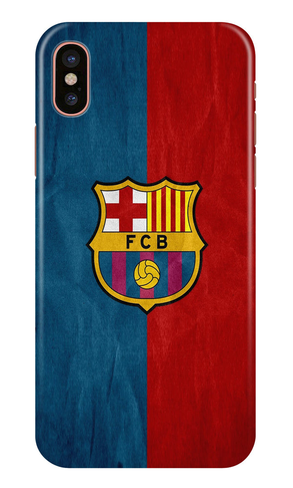 FCB Football Case for iPhone Xs Max  (Design - 123)