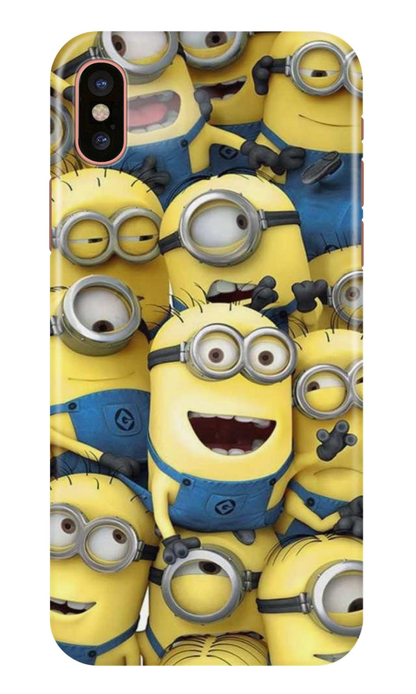 Minions Case for iPhone Xs Max  (Design - 127)