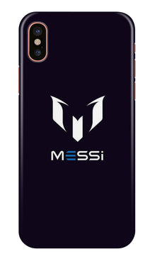 Messi Mobile Back Case for iPhone Xs Max  (Design - 158)