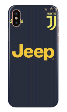 Jeep Juventus Mobile Back Case for iPhone Xs Max  (Design - 161)
