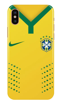 Brazil Mobile Back Case for iPhone Xs Max  (Design - 176)