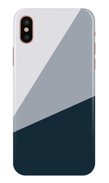 Blue Shade Mobile Back Case for iPhone Xs Max (Design - 182)