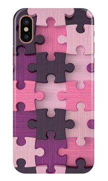 Puzzle Mobile Back Case for iPhone Xs Max (Design - 199)