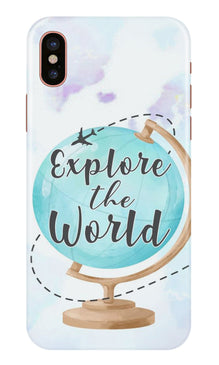 Explore the World Mobile Back Case for iPhone Xs Max (Design - 207)