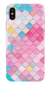 Pink Pattern Case for iPhone Xs Max (Design No. 215)