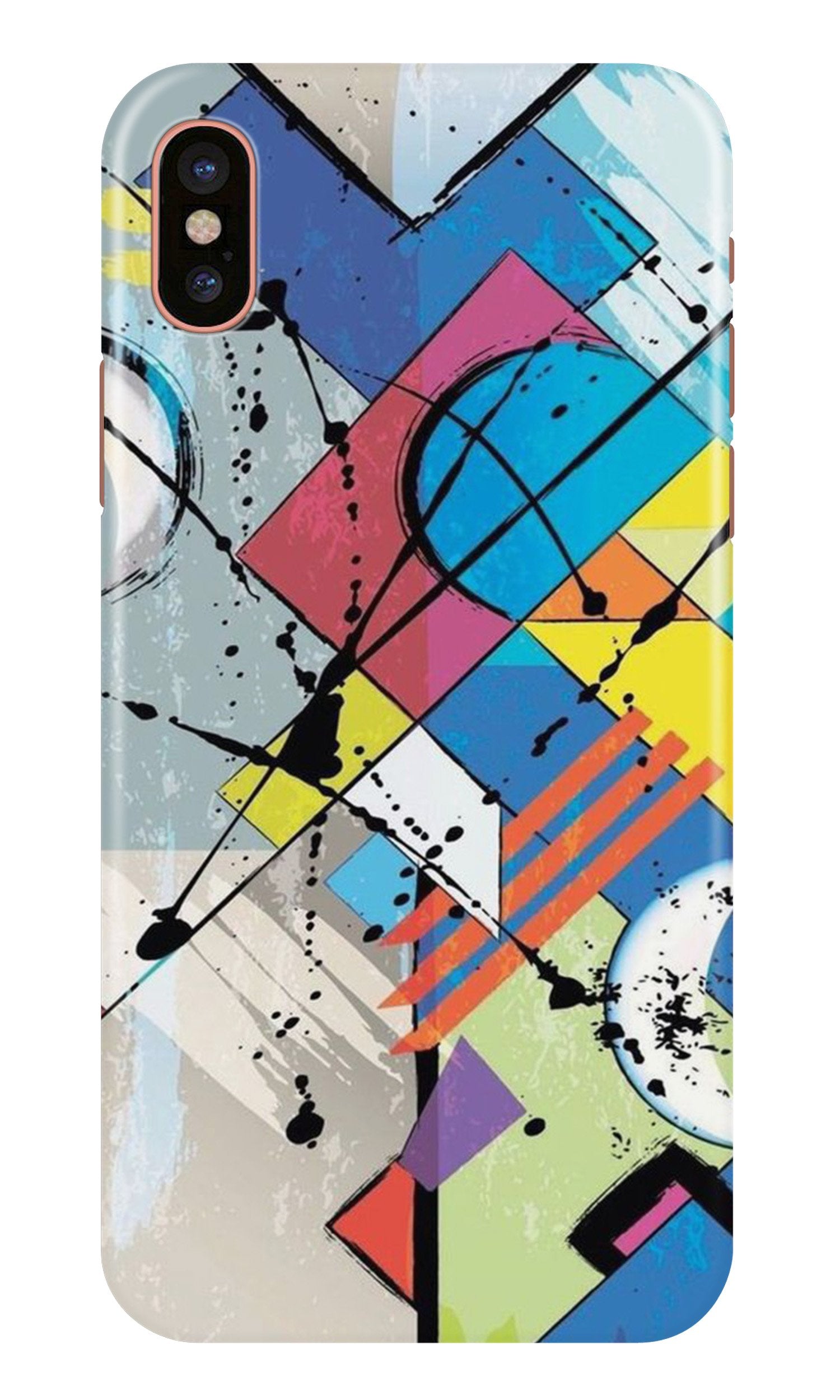 Modern Art Case for iPhone Xs Max (Design No. 235)