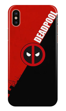 Deadpool Mobile Back Case for iPhone Xs Max (Design - 248)