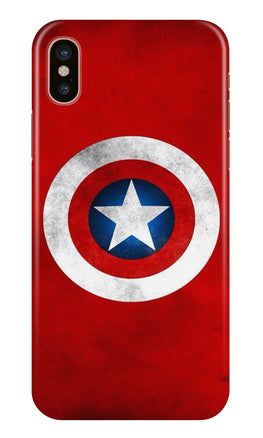 Captain America Case for iPhone Xs Max (Design No. 249)