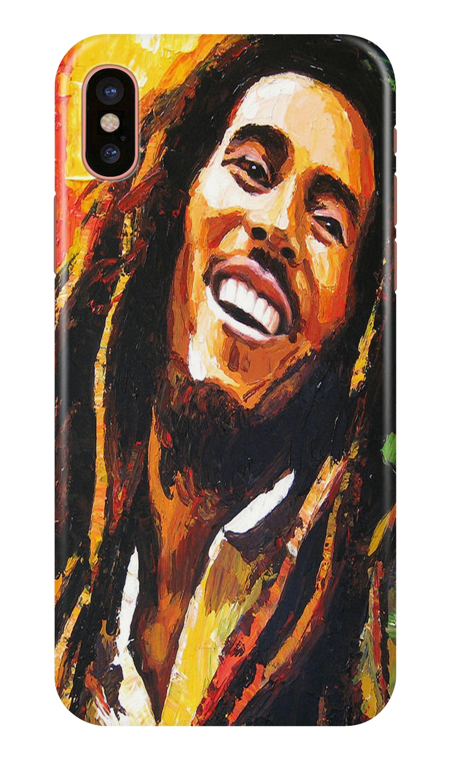 Bob marley Case for iPhone Xs Max (Design No. 295)