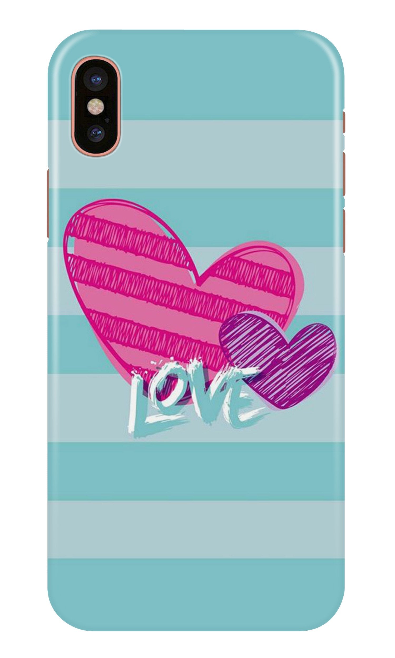 Love Case for iPhone Xs Max (Design No. 299)
