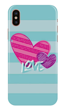 Love Mobile Back Case for iPhone Xs Max (Design - 299)