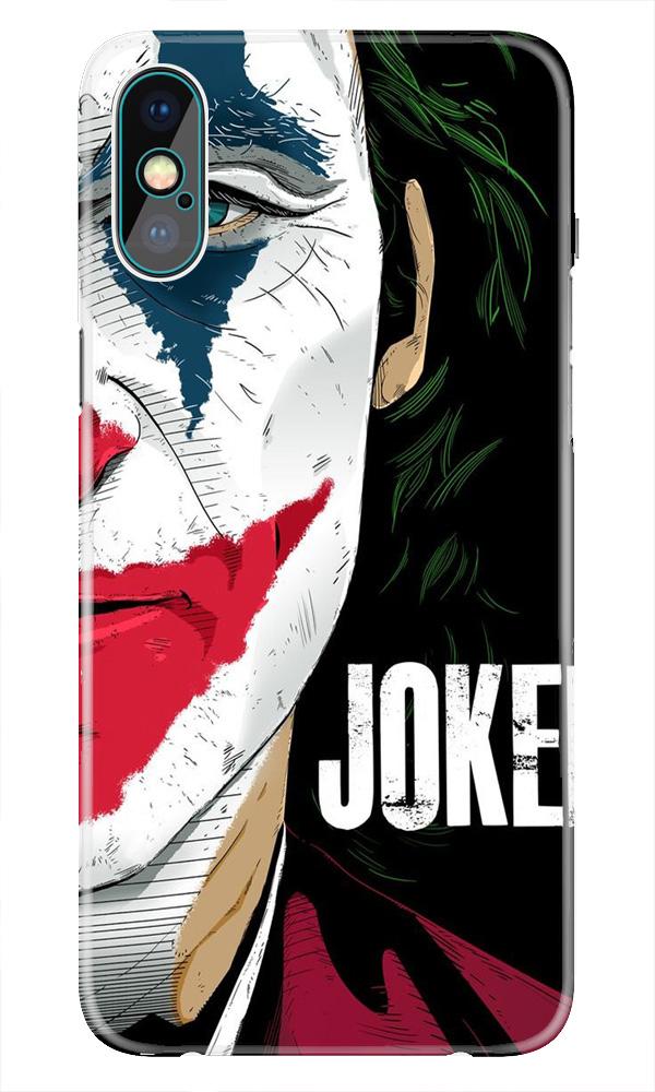 Joker Mobile Back Case for iPhone Xs Max  (Design - 301)