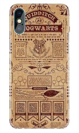 Hogwarts Mobile Back Case for iPhone Xs Max(Design - 304)