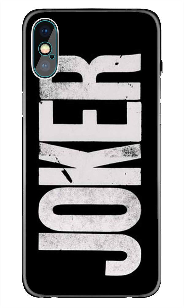 Joker Mobile Back Case for iPhone Xs Max  (Design - 327)
