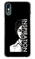 Bhagat Singh Mobile Back Case for iPhone Xs Max  (Design - 329)