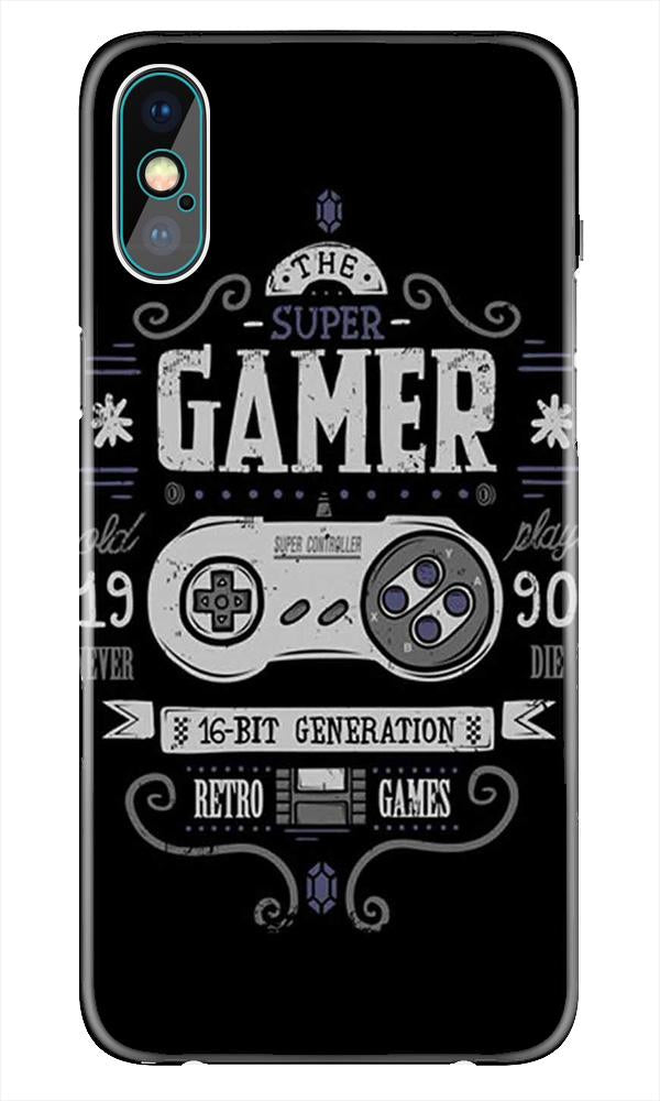 Gamer Mobile Back Case for iPhone Xs Max  (Design - 330)