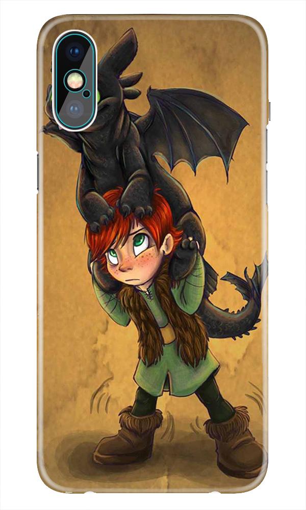 Dragon Mobile Back Case for iPhone Xs Max  (Design - 336)
