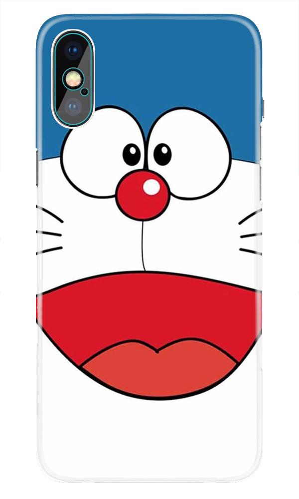 Doremon Mobile Back Case for iPhone Xs Max  (Design - 340)