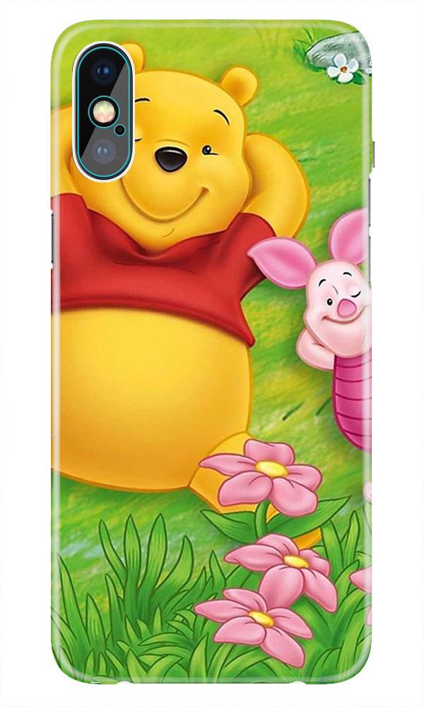 Winnie The Pooh Mobile Back Case for iPhone Xs Max  (Design - 348)