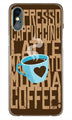 Love Coffee Mobile Back Case for iPhone Xs Max  (Design - 351)