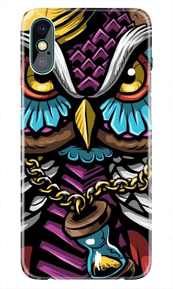 Owl Mobile Back Case for iPhone Xs Max  (Design - 359)