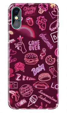 Party Theme Mobile Back Case for iPhone Xs Max  (Design - 392)