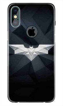 Batman Mobile Back Case for iPhone Xs Max logo cut  (Design - 3)